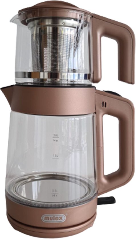 Keramische waterkoker, 1,2 liter, elektrische theepot, waterketel, theepot, snelkookketel, theekoker, serveerkan