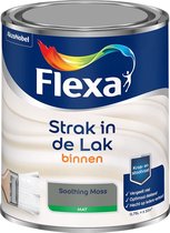 Flexa Strak in de Lak - Binnenlak - Mat - Soothing Moss - 750 ml
