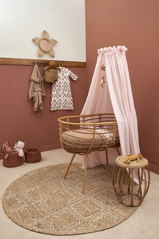 Meyco Baby Uni sluier - soft pink — afbeelding 5