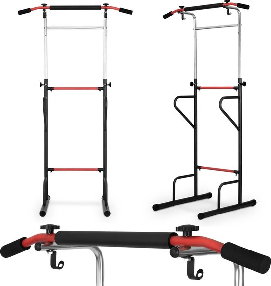 Pull up bar - vrijstaande optrekstang - multifunctioneel - tot 215 cm hoog