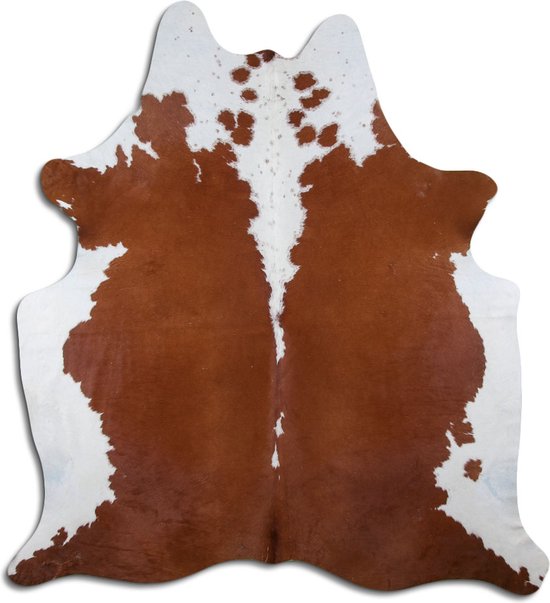 Quelia Crop Top in koeienhuid bruin en wit main image 1
