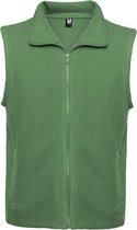 Groene fleece bodywarmer model Bellagio merk Roly maat XL