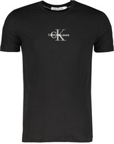 Calvin Klein Tshirt - Slim Fit - Zwart - M