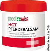 Medi Swiss - Paardenbalsem Sterk/ Hot/ Warm - Spierbalsem - Verwarmend - 250 ml - Voordeel Set 2 Potten