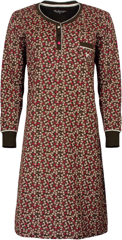 Chemise de nuit Tenderness Ladies Marron TENGD2901A Tailles: M