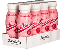 Barebells Barebells Proteine Milkshake Aardbei Tray 8 x 330ml Snel afvallen zonder poespas!