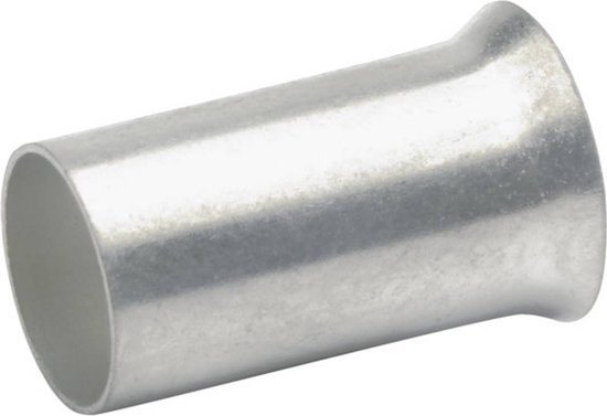 Klauke 71S6 Adereindhulzen 0.50 mm² Ongeïsoleerd Zilver 1000 stuk(s)