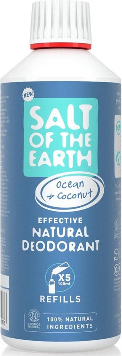 Salt of The Earth Ocean & Coconut Natural Deodorant Refill 500ml