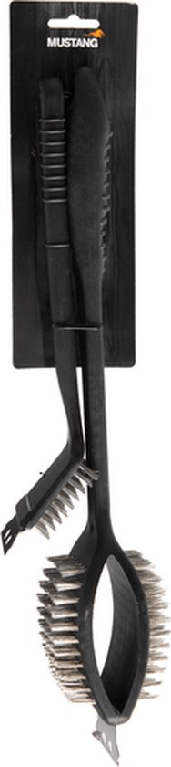 Ensemble de brosses à barbecue Mustang 2 pièces