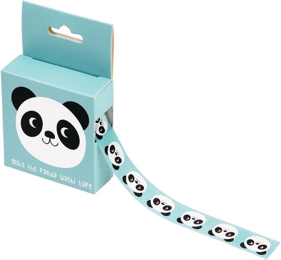 Washi Tape Miko The Panda Decoratie Masking Papier Tape 15 Mm X 7 M