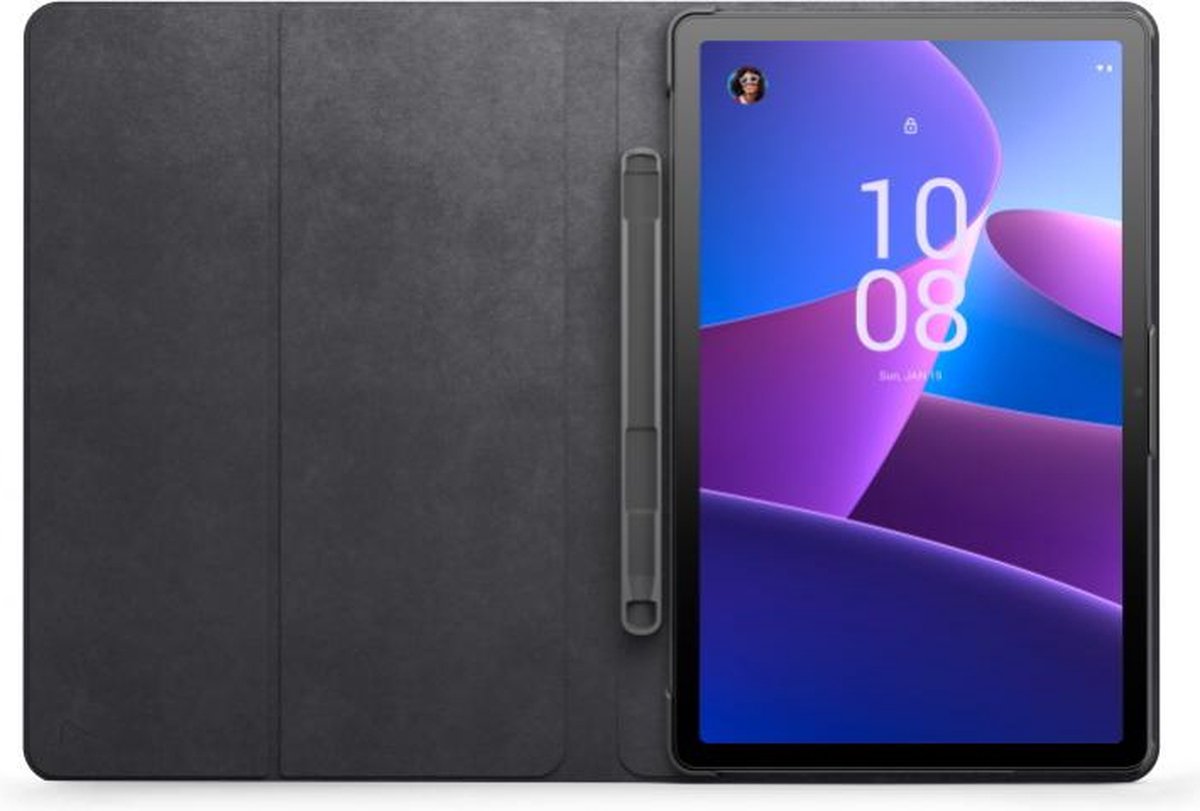 Lenovo Tab M10 Plus (3e generatie) Book Case Grijs