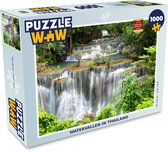 Puzzel Watervallen - Thailand - Bos - Legpuzzel - Puzzel 1000 stukjes volwassenen