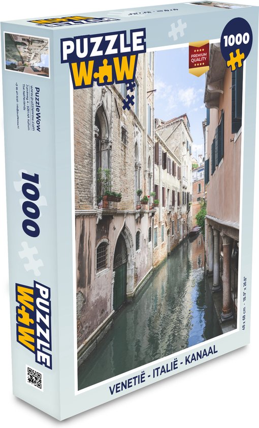 Puzzel venetiaans kanaal