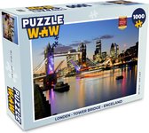 Puzzel Londen - Tower Bridge - Engeland - Legpuzzel - Puzzel 1000 stukjes volwassenen