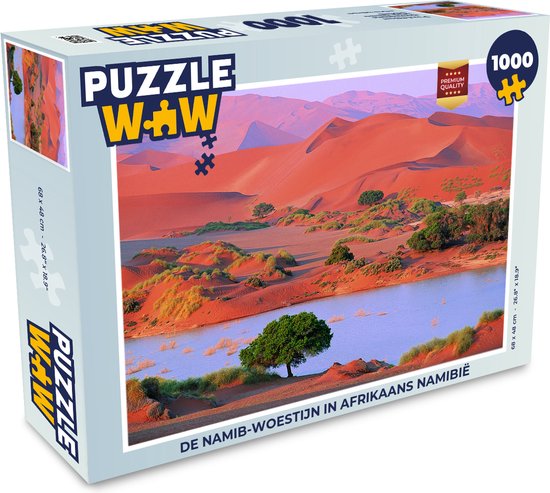 Puzzel De Namib-woestijn in Afrikaans Namibië - Legpuzzel - Puzzel 1000 stukjes volwassenen