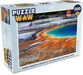 Puzzel Geiser - Park - USA - Amerika - Landschap - Legpuzzel - Puzzel 500 stukjes