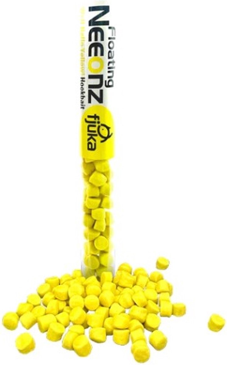 Fjuka Baits Floating Neeonz Hyper Fluoro Hookbait 7 mm - Well Hello Yellow | Boilies