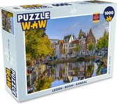Puzzel Leiden - Boom - Kanaal - Legpuzzel - Puzzel 1000 stukjes volwassenen