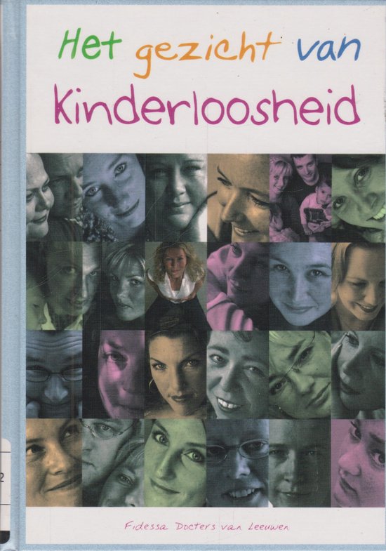 Cover van het boek 'Het gezicht van kinderloosheid' van F. Docters van Leeuwen