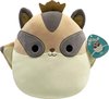 foto van Squishmallow Knuffel - 30CM - Ziv the Sugar Glider with Crown - incl. Adoption Certificate