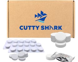 Cutty Shark 10 + 20 onderhoudsset - onderhoudsset 10 ontkalkingstabletten + 20 reinigingstabletten - koffiemachine - espressomachine - Delonghi - Philips - Jura