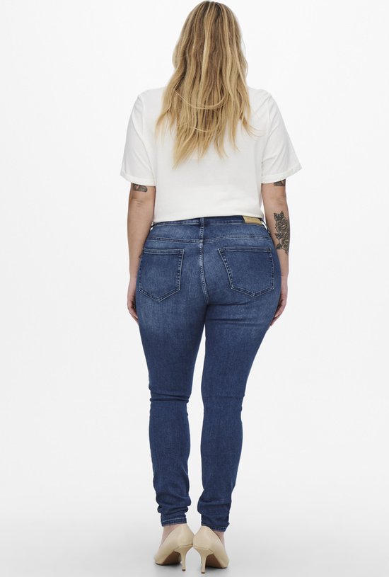 ONLY CARMAKOMA WILLY ANKEL JEANS HVID main image 1