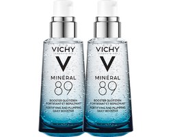 Vichy Minéral 89 Dagelijkse Booster - Verstevigend en Opvullend - Geschikt voor een Gevoelige Huid - 2x50ml