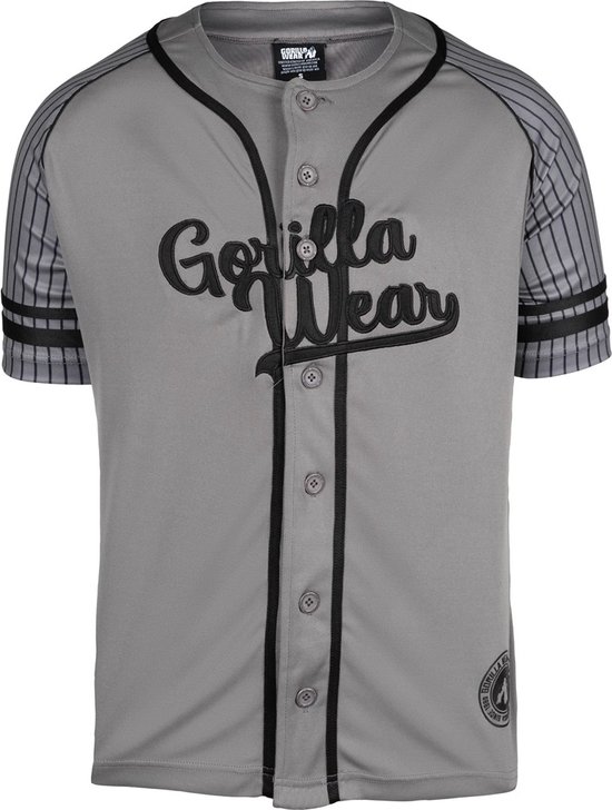 Gorilla Wear - 82 Baseball Jersey - Grijs - XL
