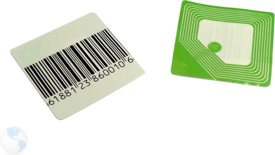 ShopControl - 1000stuks Beveiligingsstickers RF 8,2Mhz 3cm x 3cm ...