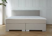 Boxspring Barcelona - 160x200 - Beige - met gratis topper!