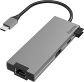 Hama 00200109 Station d'accueil pour ordinateur portable USB-C Convient pour la marque : Universel Incl. fonction de charge, USB-C® Power Delivery