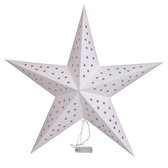 Casaria LED Kerstster 60cm - Draadloos Opvouwbaar - 10 LED´s Wit