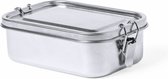 OneTrippel Steel vintage Lunchbox - Boîte à pain - Boîte à pain - Acier inoxydable - 750ml