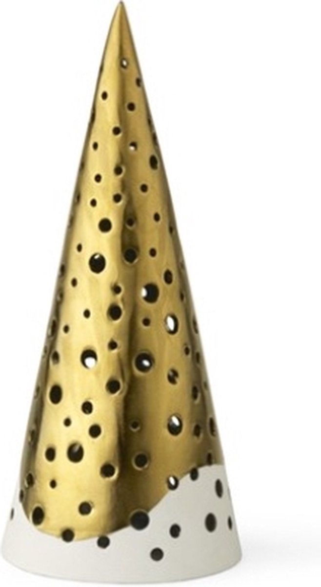 Nobili theelichthouder H25.5cm wit