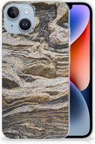 GSM Hoesje Geschikt voor iPhone 14 Cover Case Steen