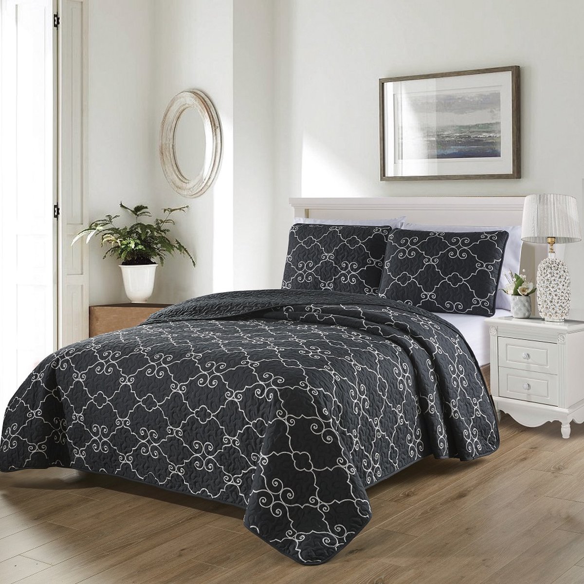 Soifox Winter flanellen beddengoed 155x220 - donkergroen pluizig en warm kasjmier touch dekbedovertrek kussensloop 80 x 80 cm met ritssluiting