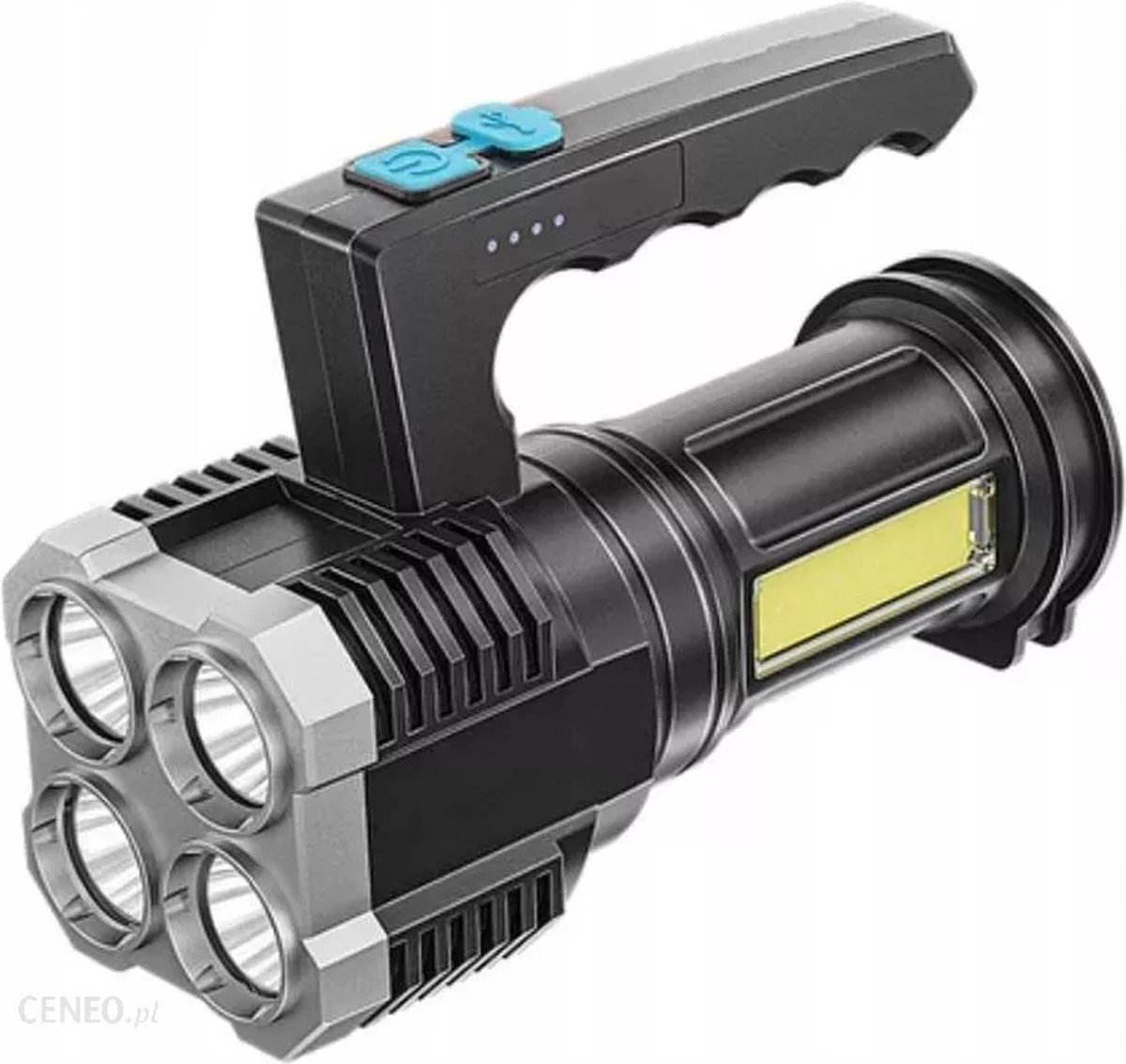 Ha-Ma Tools - LED Zaklamp - USB Oplaadbaar - Looplamp - LED COB -zaklamp
