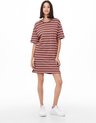 JDY JDYLUCIA S/S SHORT OVERSIZE  DRESS JRS Dames Jurk - Maat L