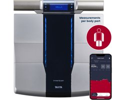 Professionele Slimme Lichaamsanalyse Weegschaal - Segmentaal - Digitaal met App - Professionele Metingen per Lichaamsdeel - Vetpercentage - Spiermassa - Atleetmodus - Metabolische Leeftijd - TANITA® - RD-545HR