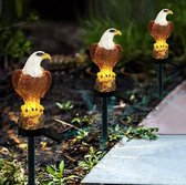 EagleTuinverlichting-Tuinverlichting-Solar Tuinverlichting -Led Solar Tuinverlichting-Vogel Outdoor Solar Gazon Licht Tuin Stake Sculpturen Lamp Waterdicht Yard Decor Lamp