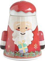 Pot de Noël de Noël de Santa Can
