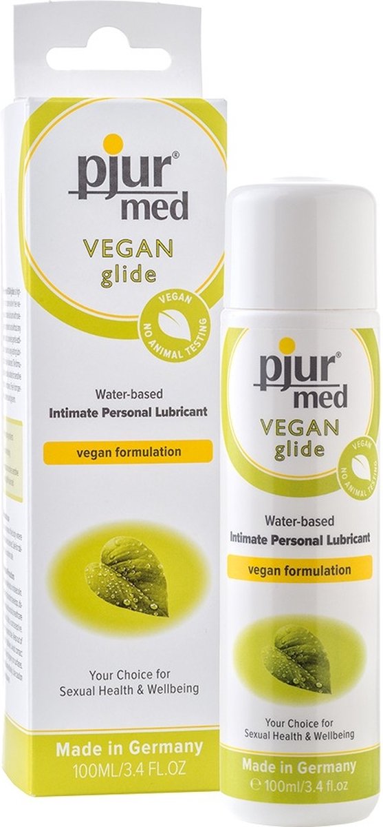 Goedkoopste Glijmiddel Pjur med vegan glide waterbasis 100 ml