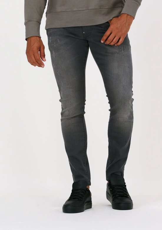 G-Star Raw 6132 Slander Grey R Superstr Jeans Heren - - Grijs Maat 34/36 | bol.com