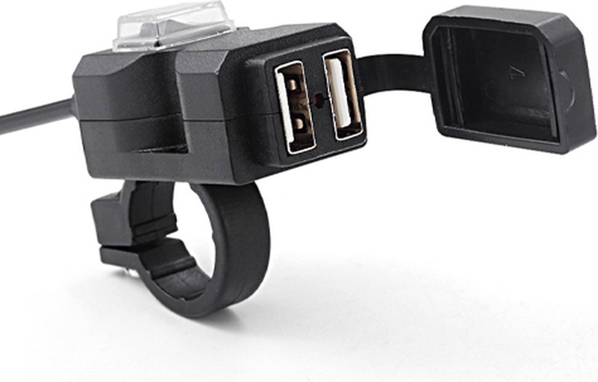 Chargeur de moto filaire Lampa USB Fix pour smartphone