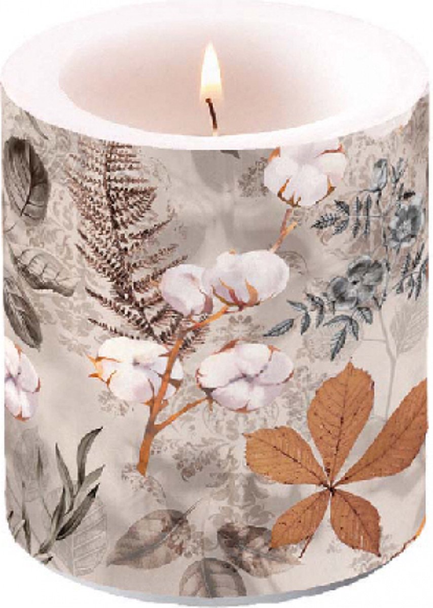 Ambiente - Kaars - Medium - Cotton - 45 branduren - Herfst