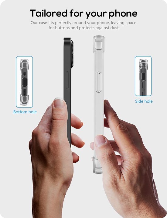 Coque Apple iPhone 14 Plus Transparente et Protecteur d'écran en Verres - Coque Arrière Hybride Antichoc