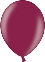 Ballonnen Belbal [8x] 30cm Burgundy [metal] 30cm [laatste stukken]