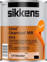 Sikkens Cetol Clearcoat MB Plus - Kleurloos - 1L