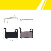 Selyse Lot De 4 Paires Plaquette De Frein Vélo Résine Semi-Métallique Pour Shimano Deore XT XTR LX SLX - Avec Ressorts