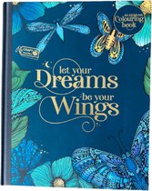 Craft Sensations | Kleurboek Let your dreams be your wings | Luxe Kleurboek voor volwassenen | Kleurboek hard cover 80 designs